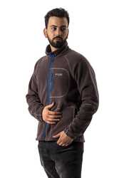 FreeCamp Man Full Zipper Fleece Polar-ANTRASİT - Thumbnail