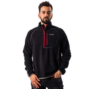 FreeCamp Man Half Zipper Fleece Polar-SİYAH - 1