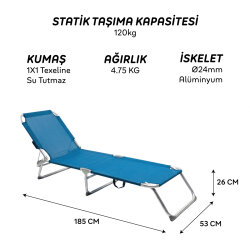FreeCamp Neon Katlanır Şezlong - 8