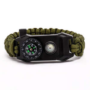 FreeCamp Norra S.O.S Lambalı Paracord-YEŞİL