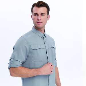 FreeCamp Novella Erkek Gömlek-GRİ - 8