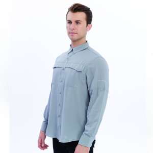 FreeCamp Novella Erkek Gömlek-GRİ - 5