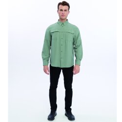 FreeCamp Novella Erkek Gömlek-YEŞİL - 3