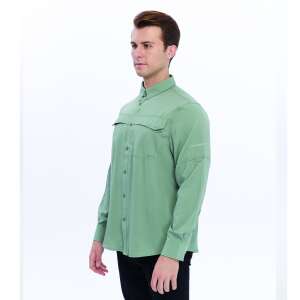 FreeCamp Novella Erkek Gömlek-YEŞİL - 5