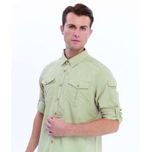 FreeCamp Odina Erkek Gömlek-BEJ - 8