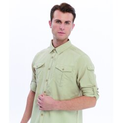 FreeCamp Odina Erkek Gömlek-BEJ - 8