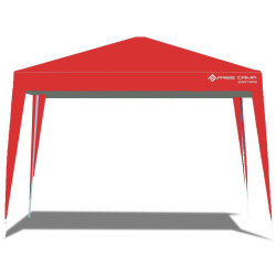 FreeCamp Palencia AND1027 240x240cm Polyester Tente-KIRMIZI - FreeCamp