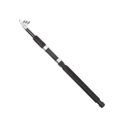 FreeCamp Patriot 210cm Teleskobik Olta Kamışı-SİYAH - FreeCamp