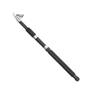 FreeCamp Patriot 240cm Teleskobik Olta Kamışı-SİYAH - 1