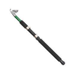 FreeCamp Patriot 240cm Teleskobik Olta Kamışı-YEŞİL - FreeCamp