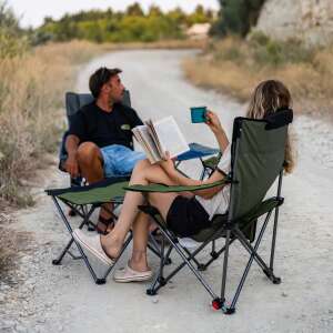 FreeCamp Phoenix Katlanır Masalı Sandalye-HAKİ-SİYAH - 7