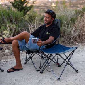 FreeCamp Phoenix Katlanır Masalı Sandalye-LACİVERT-GRİ - 7