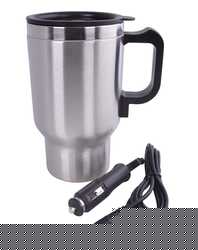 FreeCamp - FreeCamp Revox USB ve Çakmak Girişli Mug 12V-GRİ