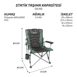 FreeCamp Shelby Katlanır Sandalye - 9