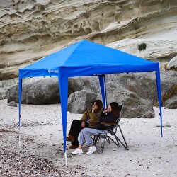 FreeCamp Soria AND1025 240x240cm Pe Otomatik Tente-MAVİ - 7