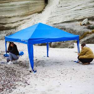 FreeCamp Soria AND1025 240x240cm Pe Otomatik Tente-MAVİ - 6