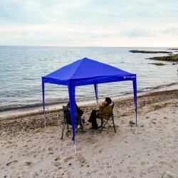 FreeCamp Soria AND1025 240x240cm Pe Otomatik Tente-MAVİ - 9