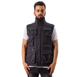 FreeCamp Vest Erkek Balıkçı Yelek-LACİVERT - FreeCamp