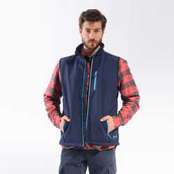 FreeCamp - FreeCamp Vest Erkek Softshell Yelek-BEJ