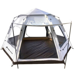 FreeCamp Zenica 6 Kişilik Otomatik Çadır-BEYAZ - 3