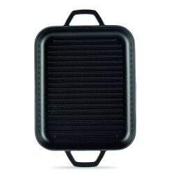 Hosse Çift Kulplu Dikdörtgen Izgara Tava - 1