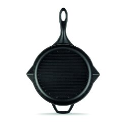 Hosse 28 Yardımcı Kulplu Yuvarlak Grill Tava - Hosse