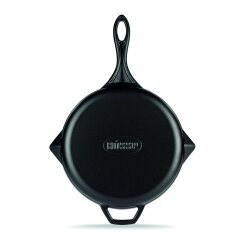 Hosse 28 Yardımcı Kulplu Yuvarlak Grill Tava - Hosse (1)