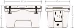 Icepeak - Icepeak Aden Buzluk 45 Litre (1)