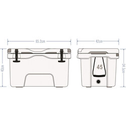 Icepeak Aden Buzluk 45 Litre - Thumbnail