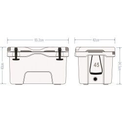 Icepeak Aden Buzluk 45 Litre - 4