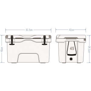 Icepeak Aden Buzluk 45 Litre - 4