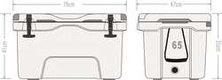 Icepeak - Icepeak Aden Buzluk 65 Litre (1)