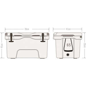 Icepeak Aden Buzluk 65 Litre
