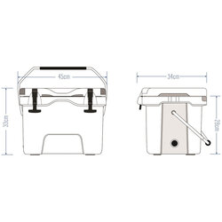 Icepeak Aden Plus Buzluk 15 Litre - Thumbnail