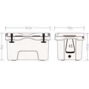 IcePeak Aden Plus Buzluk 45 Litre - 5