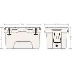 Icepeak Aden Plus Buzluk 65 Litre - 5