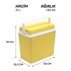 Icepeak SF25 Buzluk 25 Litre-SARI - 4