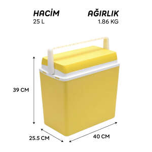 Icepeak SF25 Buzluk 25 Litre-SARI - 4