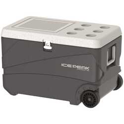 Icepeak - IcePeak CoolCraft 80 Tekerlekli Buzluk 75.2 Litre-FÜME