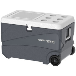 IcePeak CoolCraft 80 Tekerlekli Buzluk 75.2 Litre-FÜME - Icepeak