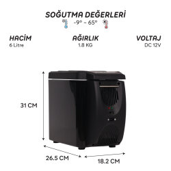 Icepeak LY0506 MiniCHILL Buzdolabı 6 Litre - 8