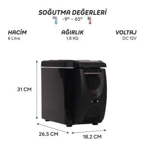 Icepeak LY0506 MiniCHILL Buzdolabı 6 Litre - 8