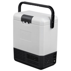 Icepeak Nahio Kompresörlü Buzdolabı 8 Litre-SİYAH-BEYAZ - 1