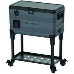 Icepeak - IcePeak Patio 70 Tekerlekli Raflı Buzluk 65.8 Litre