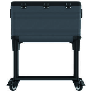 IcePeak Patio 70 Tekerlekli Raflı Buzluk 65.8 Litre