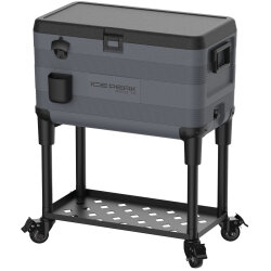 IcePeak Patio 70 Tekerlekli Raflı Buzluk 65.8 Litre - 1