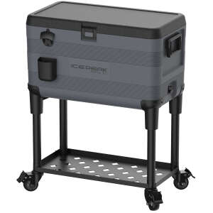 IcePeak Patio 70 Tekerlekli Raflı Buzluk 65.8 Litre - 1