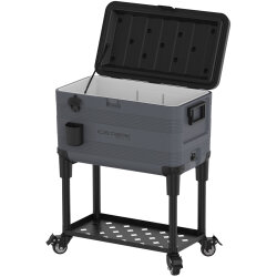 IcePeak Patio 70 Tekerlekli Raflı Buzluk 65.8 Litre - 4