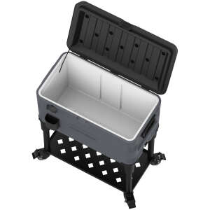 IcePeak Patio 70 Tekerlekli Raflı Buzluk 65.8 Litre - 5