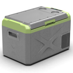 Icepeak Prag Kompresörlü Buzdolabı 30 Litre-GRİ-YEŞİL - Icepeak